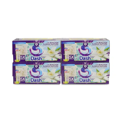 Dash La Selection All-in-1 PODS 100 Waschgänge (4x25 Pods)