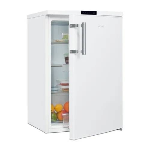 exquisit Kühlschrank KS516-V-HE-011D, 85 cm hoch mit Schnellkühlenfunktion - Kühlschrank mit 134 l Nutzinhalt, LED-Beleuchtung und Alarmfunktion für optimale Frische. Ideal für kleine Küchen und Haushalte.