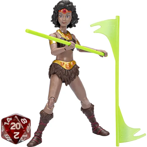 Dungeons & Dragons Diana Actionfigur 15 cm - Actionfigur im Retro-Design, inklusive exklusivem d20 Würfel für das perfekte D&D Erlebnis – ideal für Sammler und Fans der 80er Jahre Zeichentrickserie.