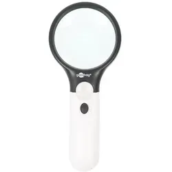 LED-Leselupe mit LED-Beleuchtung, ideal für die Anzeige von feinen Details inklusive Batterien
