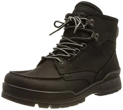 Ecco Herren Track 25 Mid-Cut Boot, Black/Moon Rock, 42 EU