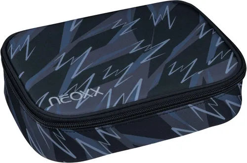 neoxx - Schlamperbox Dunk Stormchaser – Praktische Federmappe für Schulkinder - Die DUNK Schlamperbox von neoxx bietet Platz für alle wichtigen Schreibutensilien und überzeugt mit einem cleveren Flap für schnellen Zugriff. Mit ca. 23,5 x 17 x 6,5 cm ist sie ideal für den Schulalltag.