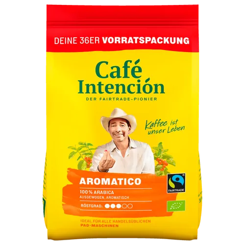 Café Intención Bio Kaffeepads 252g, 36 Pads