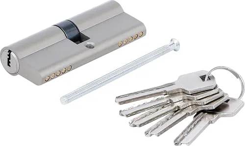 BGS Diy 85238 | Sicherheits-Schließzylinder | 80 mm | 40/40 mm