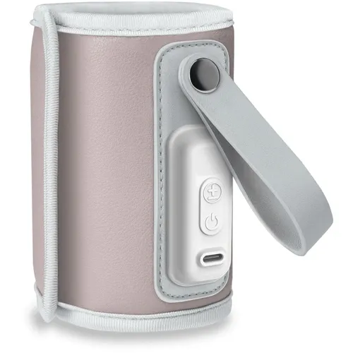 lionelo Babyflaschenwärmer THERMUP GO PINK BABY - Babyflaschenwärmer in elegantem Rosa, ideal für unterwegs – schnell und gleichmäßig erwärmt er Milchflaschen für Ihr Baby.