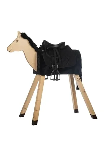 HKM Beginner Shettysattel Set SCHWARZ