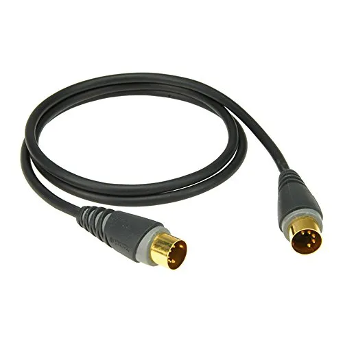 KLOTZ Midi-Kabel 5 pins belegt, Goldkontakt (3,0) von Klotz