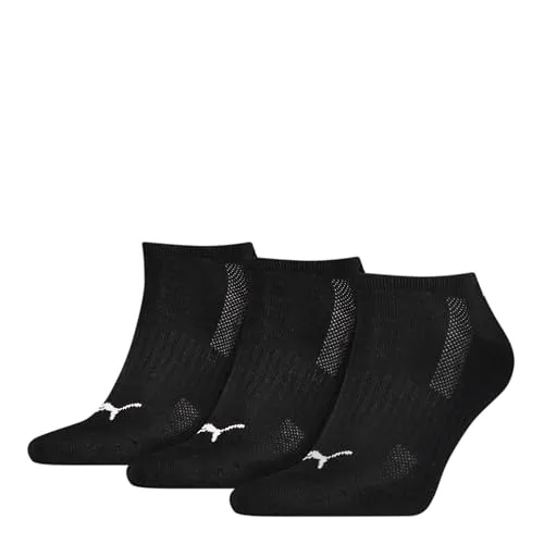Puma Cushioned Sneaker Socken Black 43/46 von PUMA