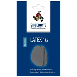 Shoeboys Halbsohlen Latex 1/2 - Angenehm weiche Halbsohle aus mehrschichtigem Latexschaum 37/38
