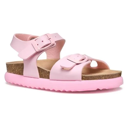Geox Mädchen J Bubblebow G Sandal, Light Pink, 38 EU - Wanderschuhe für Mädchen mit verstellbarem Riemen und anatomisch geformtem Fußbett, perfekt für die warme Jahreszeit.