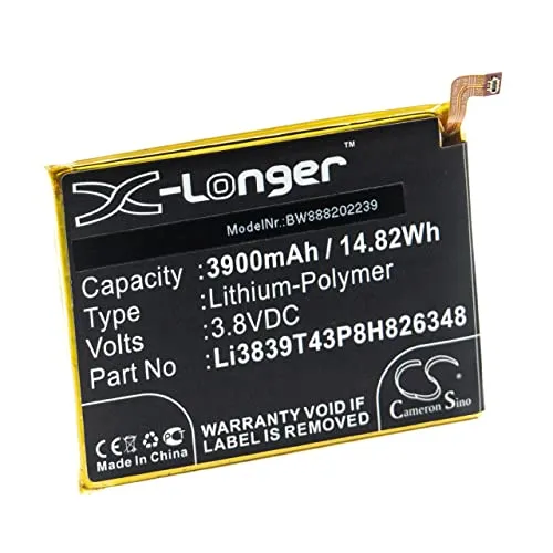 vhbw Akku kompatibel mit ZTE Blade A7 2020, A7s Handy Smartphone Telefon (3900mAh, 3,8V, Li-Polymer)