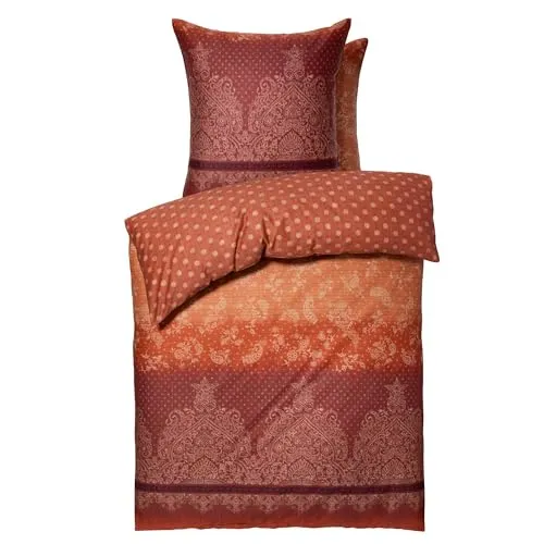 Bassetti Bettwäsche Tivoli R1 135 x 200 cm in rot von Bassetti