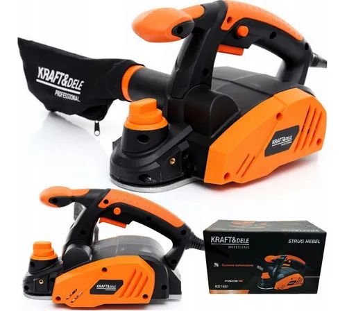 Elektrohobel 1450W 82mm Holz Hobelmaschine Tiefenverstellung Staubabsaugung