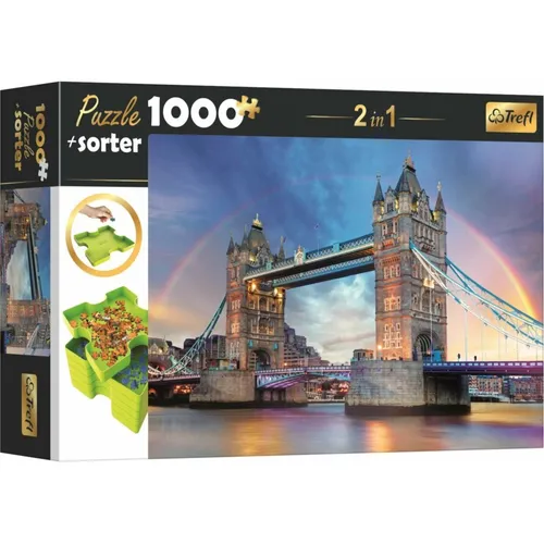 Trefl 10654 Puzzle 1000 Teile mit Sortierer