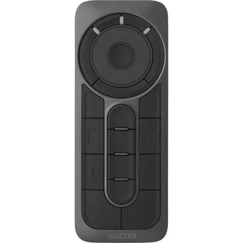 WACOM ExpressKey Remote ACK-411050 - Ergonomische Fernbedienung für Grafiktabletts, optimiert kreative Arbeitsabläufe mit anpassbaren Tasten