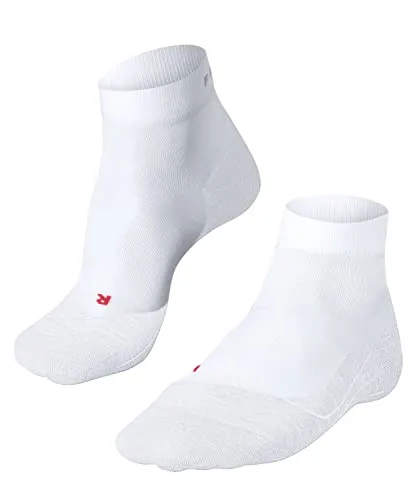 FALKE Herren Laufsocken RU4 Endurance Short M SSO Baumwolle Funktionsmaterial antiblasen 1 Paar, Weiß (White 2000), 44-45