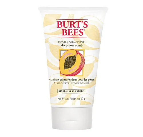 BURT'S BEES Gesichtspeeling Deep Pore Scrub - Peach & Willowbark 113,3g