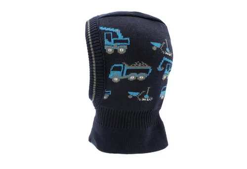 MAXIMO Schlupfmütze für Baby, Gr. 53, dunkelmarine - Schicke Schlupfmütze aus 100% Baumwolle für Babys. Das verlängerte Halsteil und der elastische Strick sorgen für perfekten Sitz und Wärme. Ideal für lässige Outfits!