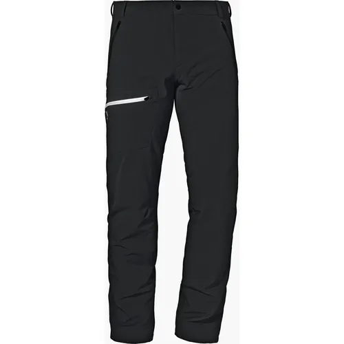 Schöffel Herren Pants Folkstone Warm M - Wasserabweisende Thermohose - Wanderhosen mit 4-Wege-Stretch für optimale Bewegungsfreiheit und wärmender Innenseite. Ideal für jedes Wetter und ausgestattet mit praktischen Taschen.