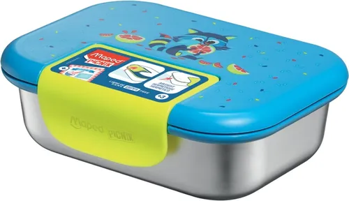 Maped PICNIK Lunchbox WASCHBÄR, aus Edelstahl, 0,9 Liter