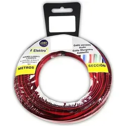 Audiokabel EDM 28041 Schwarz Rot Rot/Schwarz 2 x 0,75 mm 15 m