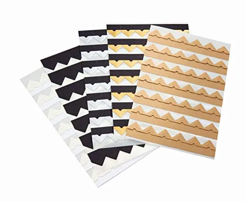 Semikolon 353596 Fotoecken 252 Stück selbstklebend in schwarz von Semikolon