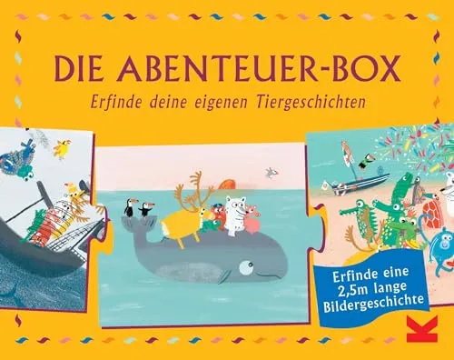 Die Abenteuer-Box. Erfinde deine eigenen Tiergeschichten