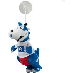 HAMBURGER SV HSV Plüschdino 15 cm mit Sauger blau weiss -