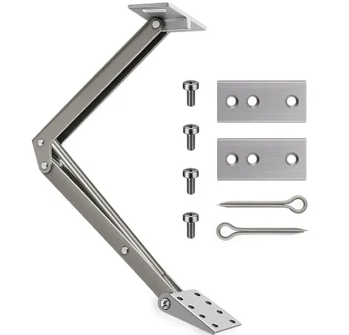 Deuba Automatischer Gewächshaus-Fensteröffner - Gewächshaus-Fensteröffner mit 45cm Öffnungswinkel, temperaturgesteuert für optimale Belüftung und Pflanzenwachstum.
