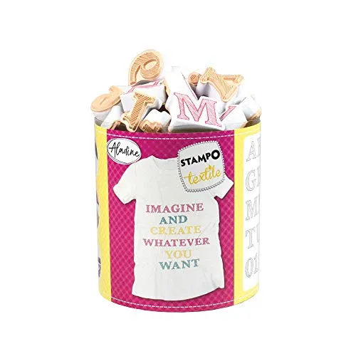 Aladine 4550294 Stempelset, bunt, 1-3,5 cm von Aladine