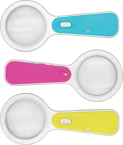 LED Handlupe Lesehilfe Vergrößerungsglas Leselupe Sehhilfe Taschenlupe Lupe 5x