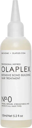 OLAPLEX Intensive Bond Building Hair Treatment N° 0 - Haarkuren mit intensivem Repair Booster, der das Haar von innen repariert und auf die Behandlung mit N°3 vorbereitet. Ideal für geschädigtes Haar, vegan und tierversuchsfrei.