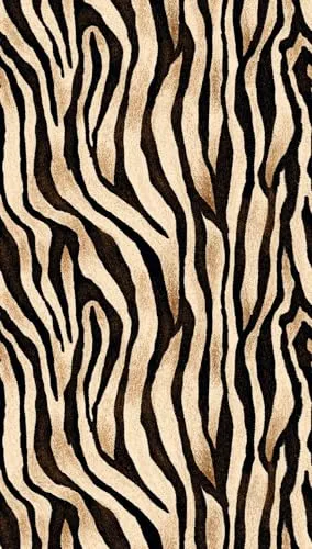 living walls Fototapete THE WALL III Tiger-Design - Moderne Vliestapete im Animalprint mit Tiger-Motiv, ideal für Schlafzimmer, Küche oder Wohnzimmer. Besonders pflegeleicht und einfach zu verarbeiten.