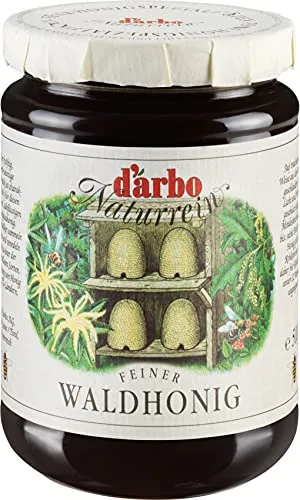 Food-United WALD- und BLÜTEN-HONIG naturbelassen 2x 500g Honig-Mischung höchster Qualität aus Blüten-Nektar von DARBO für Frühstück Tee