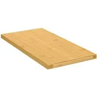 vidaXL Wandregal 40x20x1,5 cm aus Bambus