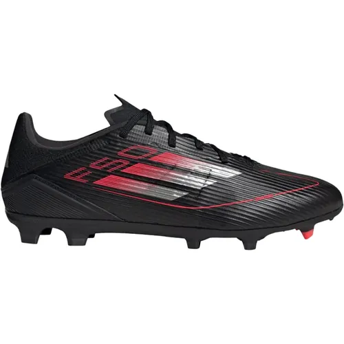 ADIDAS Herren Fussball-Rasenschuhe F50 League FG/MG - Leichte Fußballschuhe für ultimative Geschwindigkeit, mit passgenauer Tunnel-Zunge und recyceltem Material für umweltbewusste Leistung auf jedem Boden.