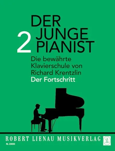 Der junge Pianist: Praktischer Lehrgang für den Anfangsunterricht. Band 2. Klavier. Lehrbuch.