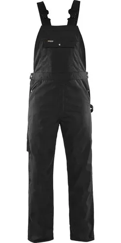 Blakläder Latzhose 2610 1800 - schwarz - Größe 54 - Arbeits- & Schutzkleidung mit verstellbarer Taille und Hammerschlaufe, bietet Komfort und Schutz bei der Arbeit durch leichten, schmutzabweisenden Stoff.