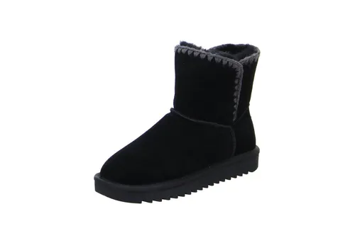 ara Damen Alaska Stiefelette, SCHWARZ, 41 EU Weit - Wanderschuhe mit Warmfutter, ideal für kalte Tage und lange Spaziergänge.
