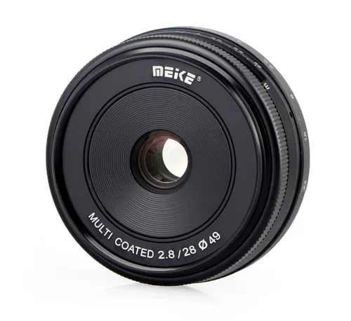 Meike 28mm F2.8 Objektiv multicoated für Micro 4/3 - B-Ware geprüft