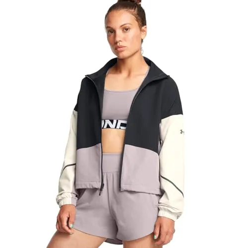 Under Armour Damen Unstoppable Woven Coat, schwarzes M von Under Armour