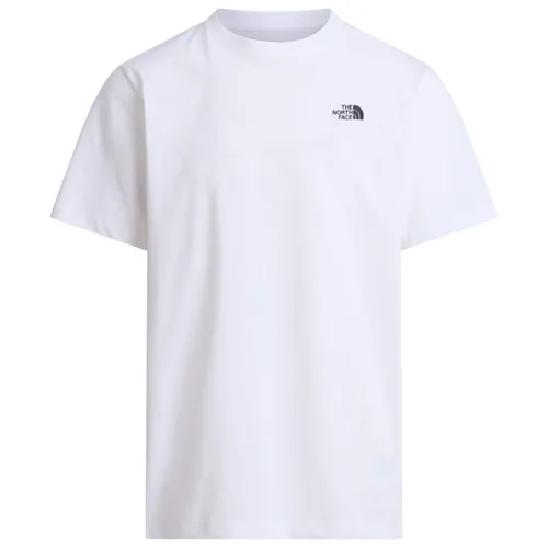 The North Face Evolution Simple Dome T-Shirt für Herren - Stylisches und nachhaltiges T-Shirt aus recycelten Materialien, perfekt für Freizeit und Alltag. Der normale Schnitt und das gestickte Logo machen es zum idealen Begleiter.
