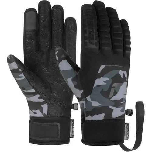 REUSCH Herren Handschuhe Raptor R-TEX XT TOUCH-TEC - Skihandschuhe mit wasserdichter R-TEX XT Membran, atmungsaktiv und warm, ideal für Freeride. TOUCH-TECH-Technologie ermöglicht die Nutzung von Smartphones.
