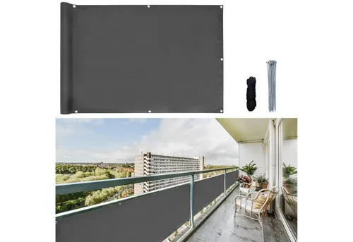 CCLIFE Balkonsichtschutz Balkon Sichtschutz Terrassen Sichtschutz Garten ohne bohren