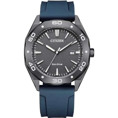 CITIZEN Armbanduhr Herr BM7638-02H - Armbanduhr für Herren mit Eco-Drive-Technologie, 6 Monate Gangreserve und robustem Design. Ideal für Sport und Outdoor-Aktivitäten, wasserdicht bis 10 bar.
