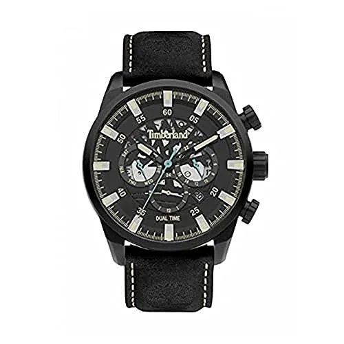 Timberland Analog TDWGF2100601 Uhr für Herren - Stilvolle Herren-Armbanduhr mit Kalenderfunktion, 12 mm Gehäuse und robustem Design - ideal für den Alltag.