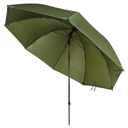 BAT-Tackle Nubrolly Angelschirm 3,00m - Angelschirm mit wasserdichtem Material, ideal für Angeln und Outdoor-Aktivitäten. Stabil, langlebig und flexibel einstellbar für optimalen Schutz bei jedem Wetter.