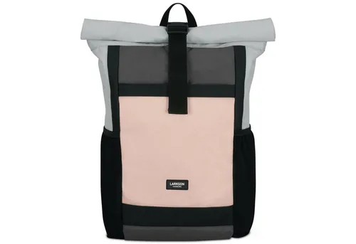 LARKSON Rolltop Rucksack Damen Groß Rosa in pink von Larkson