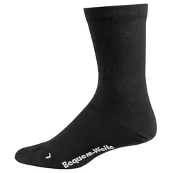 FussFreunde Diabetikersocken 4 Paar Gesundheitssocken Extra-Breite Socken für problematische Füße schwarz 51-54