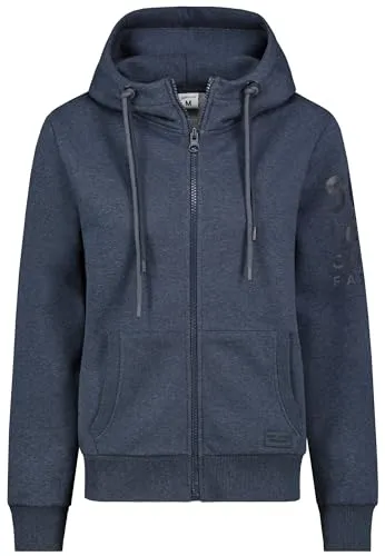 Sublevel Sweatjacke Hoodie Damen - Navy, Größe S (36) - Kapuzenpullover für Damen - Hochwertiger Baumwollmix für Komfort und modernes Design. Vielseitig kombinierbar, ideal für Freizeit und Sport.